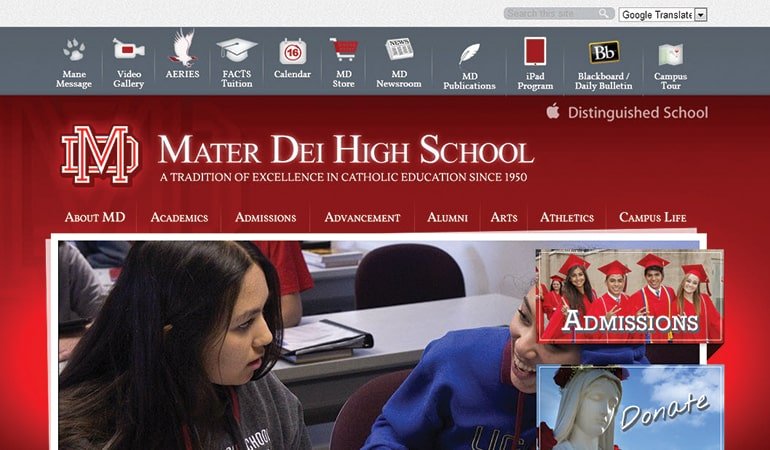 Top 50 College And School Website